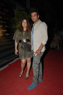 Sharad Kelkar and Keerti Gaekwad Kelkar were seen at Vikram Phadnis's Store Launch