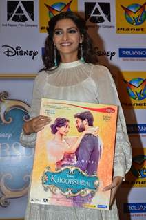 Sonam Kapoor Launches DVD of Khoobsurat