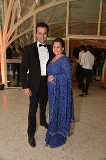 Rohit Roy & Manasi Joshi at Purbi Joshi & Valentino's Wedding