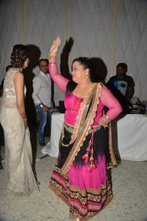 Bharti dances at Purbi Joshi & Valentino's Wedding