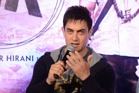 Aamir Khan addresses the Promotions of P.K. in Hyderabad