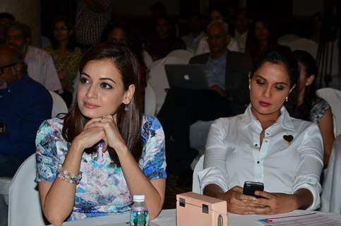 Richa Chadda & Dia Mirza at the Advertising Council of India Event