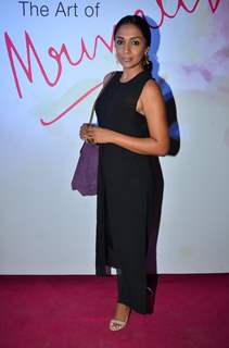 Shveta Salve at Mrinalini Chandra's new ZA cosmetics range