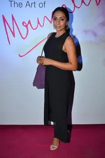 Shveta Salve at Mrinalini Chandra's new ZA cosmetics range