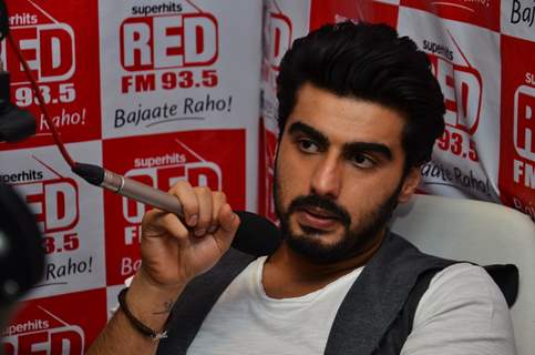 Arjun Kapoor at the Promotions of Tevar on 93.5 Red FM