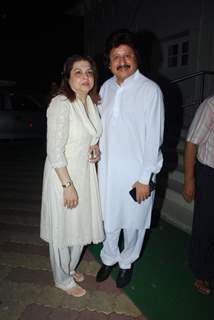 Pankaj Udhas was at the Prayer Meet For Megha Jalota