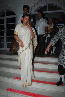 Shabana Azmi was at the Prayer Meet For Megha Jalota