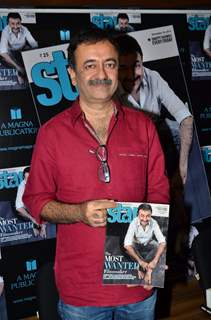 Rajkumar Hirani poses with the Magazine at the Launch of the New Edition of Star Magazine