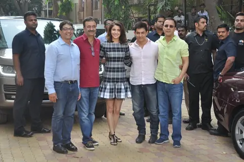 Team poses for the media at P.K. Game Launch