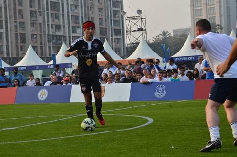 Ranbir Kapoor playing at Barclays Premier League