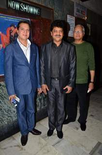 Jatin Pandit and Udit Narayan were snapped at the Celebration of 1000 Weeks Completion of DDLJ