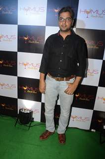 Varun Badola poses for the media at A Soiree Evening at HYMUS