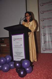 Tina Ambani addressing the audience at Dr Soonwala's Event