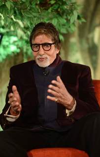 Amitabh Bachchan was snapped at Agenda Aaj Tak