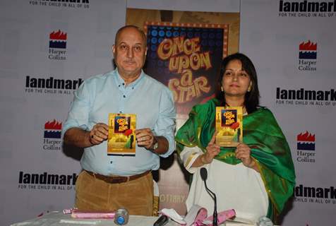 Anupam Kher and Gajra Kottary unviel the Book 'Once Upon a Star'