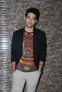 Parth Samthaan poses for the media at the Success Bash of Kaisi Yeh Yaariyan