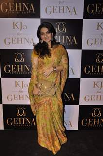 Shaina NC poses for the media at GEHNA Jewelers Collection Launch 'KJO FOR GEHNA'