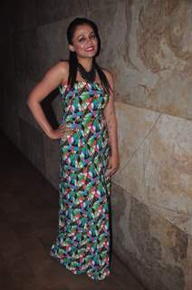 Prarthana Behere poses for the media at the Special Screening of Mitwaa