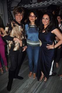 Celebs pose for the media at the Launch of Munisha Khatwani's Tarot Predictions 2015 Book