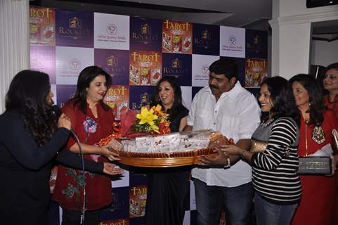 Farah Khan Felicitated at the Launch of Munisha Khatwani's Tarot Predictions 2015 Book