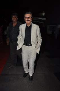 Parikshit Sahni poses for the media at the Special Screening of P.K. for the Cast and Crew