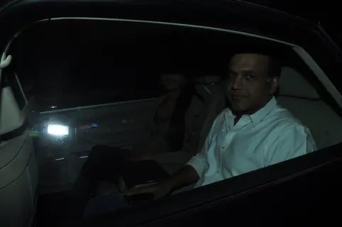 Ashutosh Gowarikar was snapepd at the Special Screening of P.K.at Yashraj Studio