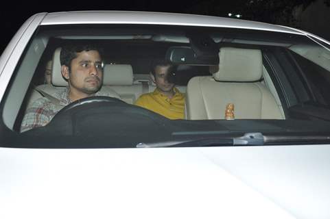 Sharman Joshi was snapped at the Special Screening of P.K. at Yashraj Studio