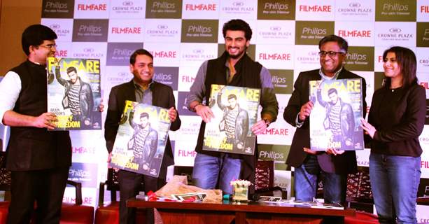 Arjun Kapoor Launches the Latest Issue of Filmfare Magazine