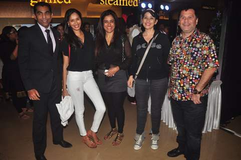 Manisha Koirala poses with friends at the Special Screening of P.K.
