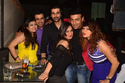 TV Celebs pose for the camera at India-Forums 11th Anniversary Bash