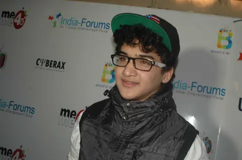 Faisal l Khan poses for the media at India-Forums 11th Anniversary Bash