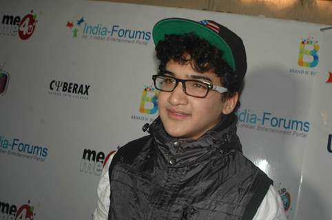 Faisal l Khan poses for the media at India-Forums 11th Anniversary Bash
