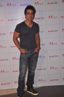 Sonu Sood poses for the media at the Launch of Audi A3