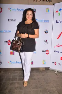 Surbhi Tiwari poses for the camera at India-Forums 11th Anniversary Bash