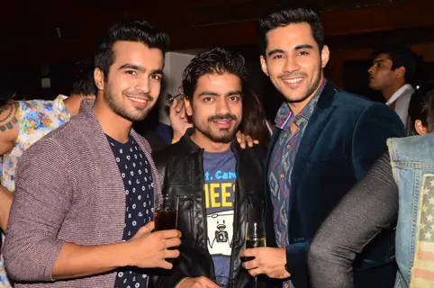 Celebs pose for the camera at India-Forums 11th Anniversary Bash