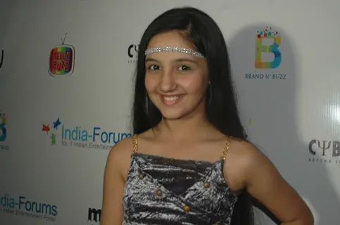 Ashnoor Kaur poses for the camera at India-Forums 11th Anniversary Bash