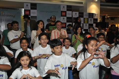 Children perform at Take It Easy Movie Launch