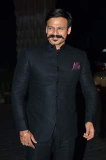 Vivek Oberoi was seen at Uday Singh and Shirin's Reception Party