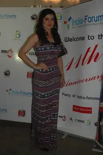 Rishika Mihani poses for the camera at India-Forums 11th Anniversary Bash