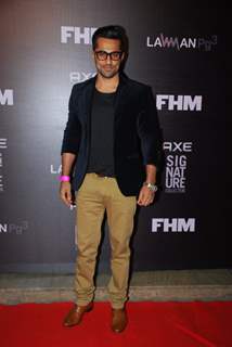 Vishal Karwal poses for the media at FHM Bachelor of the Year Bash