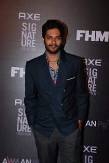 Ali Fazal poses for the media at FHM Bachelor of the Year Bash