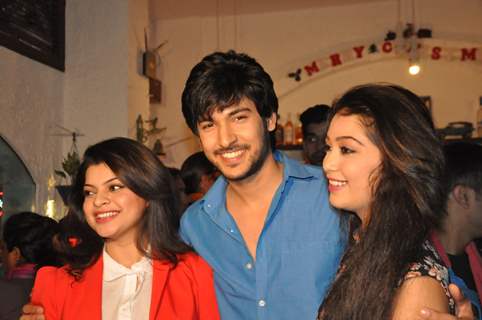 Shivin Narang with Sneha Wagh and Digangana Suryavanshi at the Launch of Million Dollar Girl