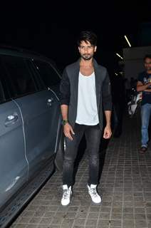 Shahid Kapoor was seen at the Premier of Ugly