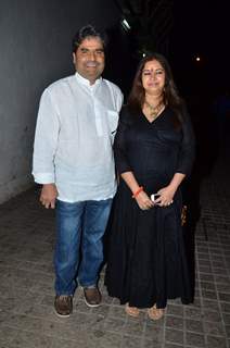 Vishal & Rekha Bhardwaj at the Premier of Ugly