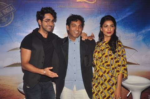 Team poses for the media at the Trailer Launch of Hawaizaada