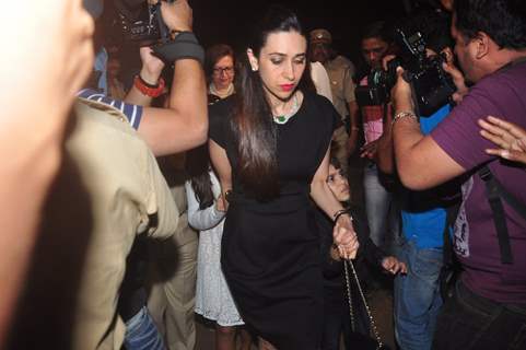 Karisma Kapoor was snapped at Christmas Bash