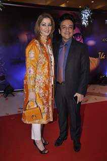 Adnan Khan was seen with his wife at the Yash Chopra Memorial Awards