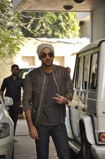 Ranbir Kapoor poses for the media at the Get-to-Gather for a Christmas Lunch