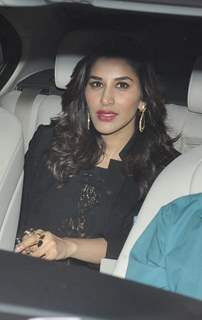 Sophie Choudry was snapped at Salman Khan's Birthday Bash