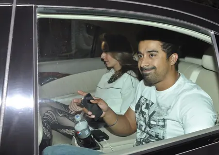Rannvijay Singh was snapped at Salman Khan's Birthday Bash